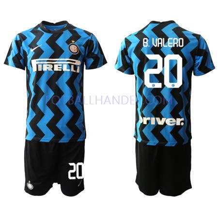 Barn Fotballdrakter Inter Milan Borja Valero 20 Hjemme 2020-21 Kortermet